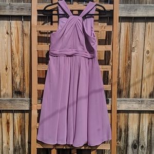 David's Bridal Chiffon Dress